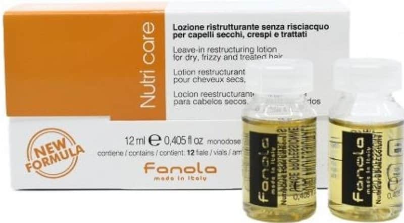 אמפולות שיקום לשיער יבש ללא שטיפה